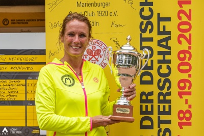 2021 Endrunde der Deutsche Vereinsmeisterschaft der Tennisdamen 50 - Diane Guns, Marienburger SC