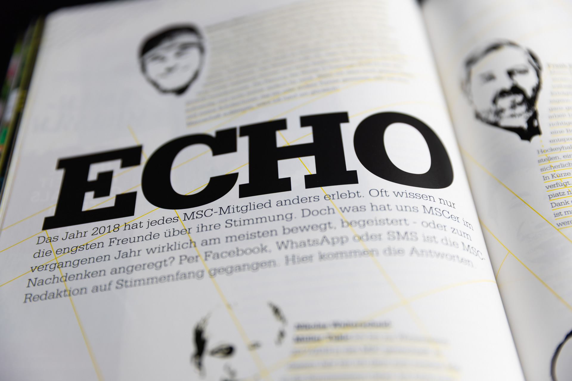 Details MSC-Magazin 2018