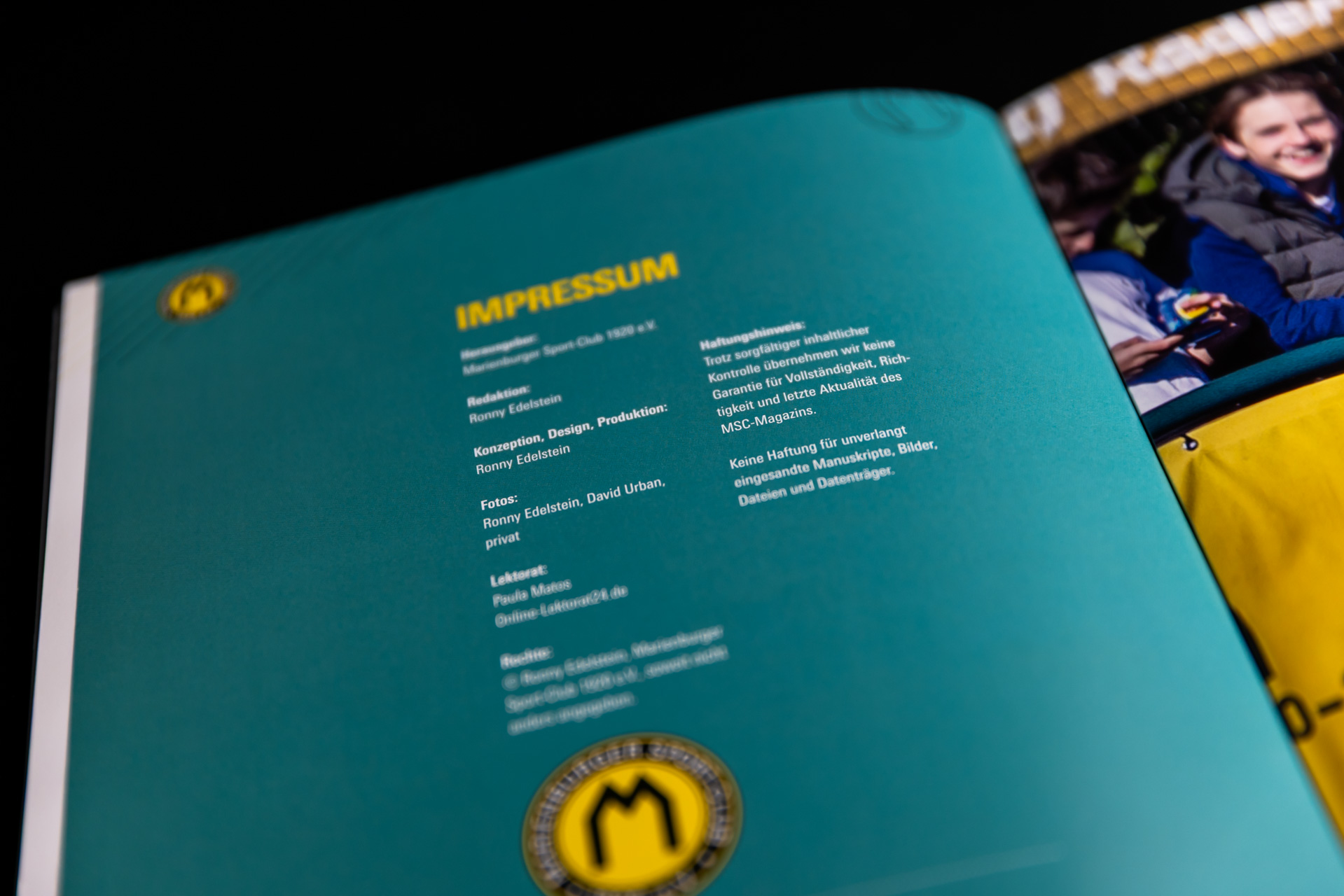 Details MSC-Magazin 2022