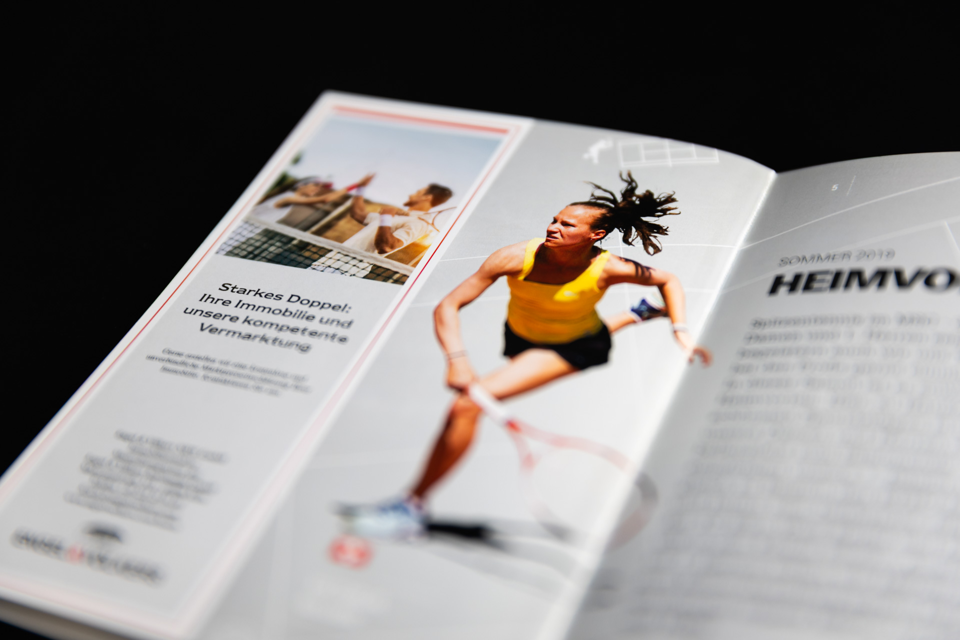 Details MSC-Magazin Tennis 2019