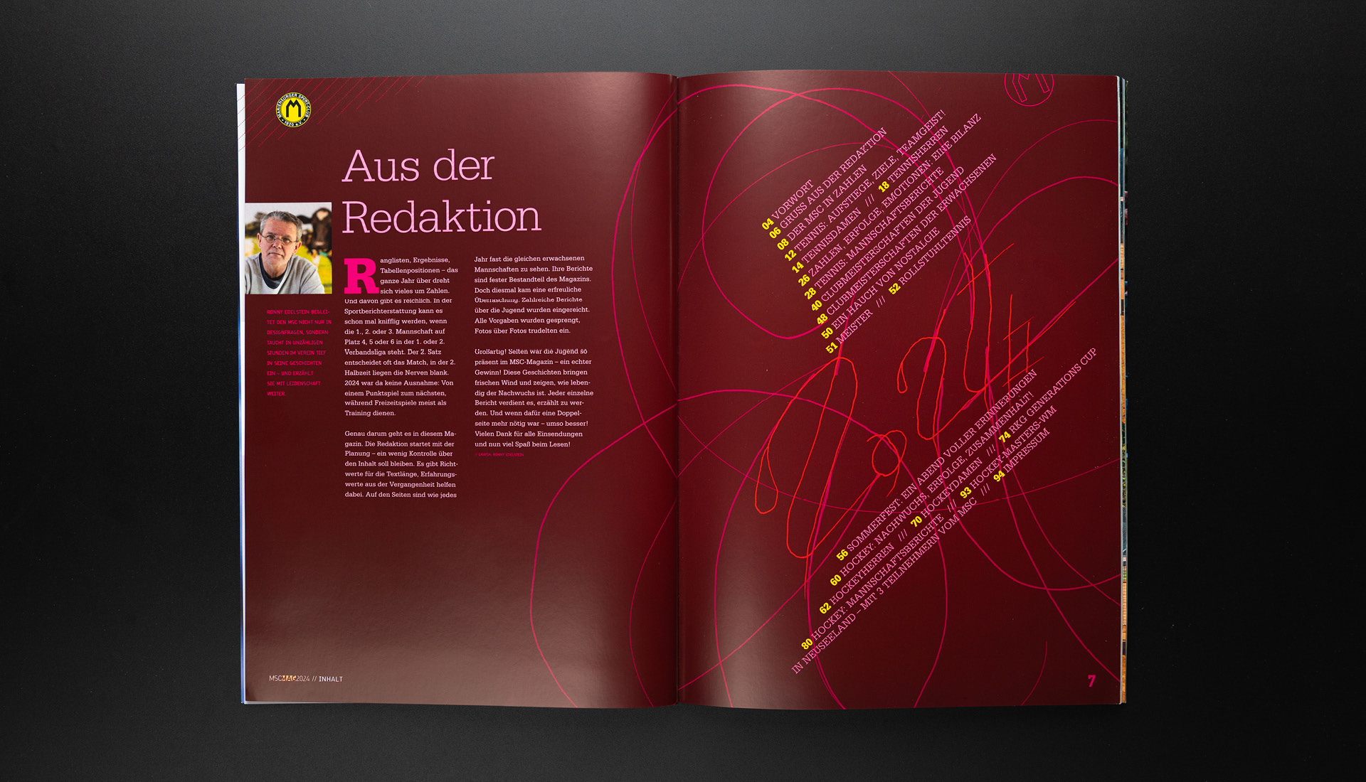 Ronny-Edelstein-Design-Magazin_TopView-1920x1280_Marienburger-Sport-Club-MSC-Magazin-2024-2