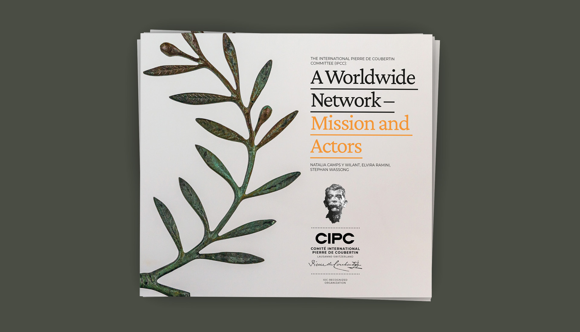 Ronny-Edelstein-Design-Portfolio-Comitee-International-Pierre-de-Coubertin-A-Worldwide-Network-Book-2