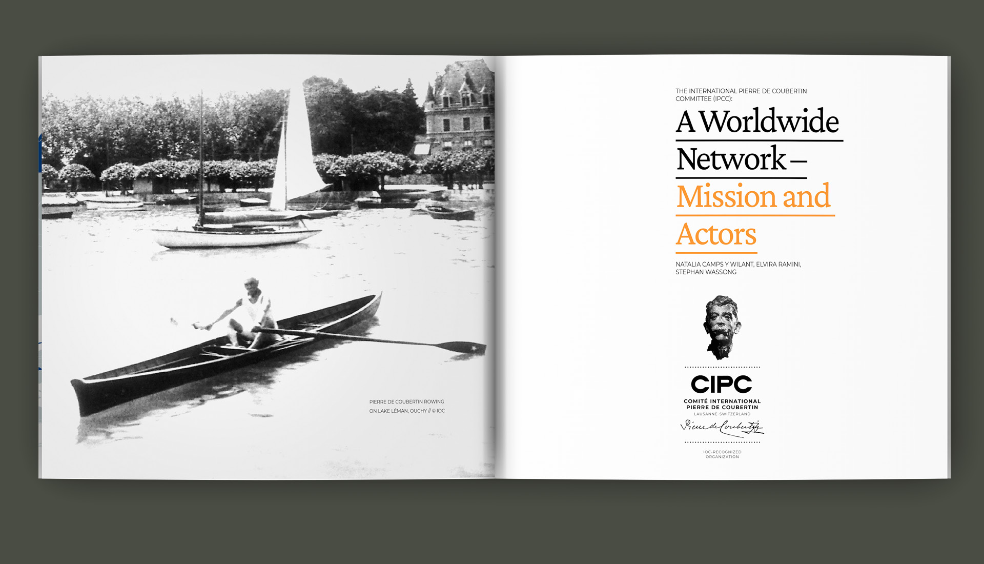 Ronny-Edelstein-Design-Portfolio-Comitee-International-Pierre-de-Coubertin-A-Worldwide-Network-Book-3