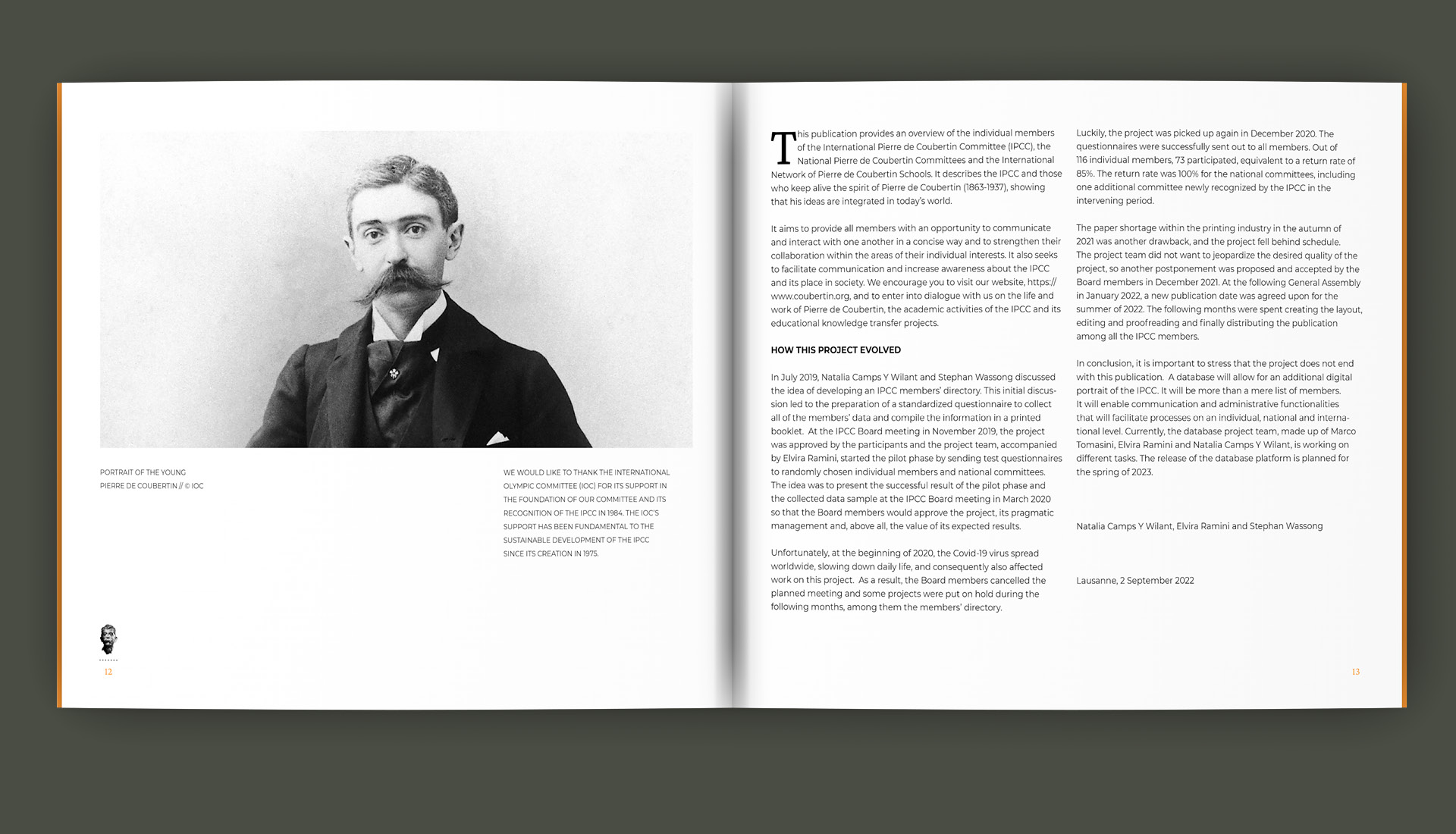 Ronny-Edelstein-Design-Portfolio-Comitee-International-Pierre-de-Coubertin-A-Worldwide-Network-Book-6