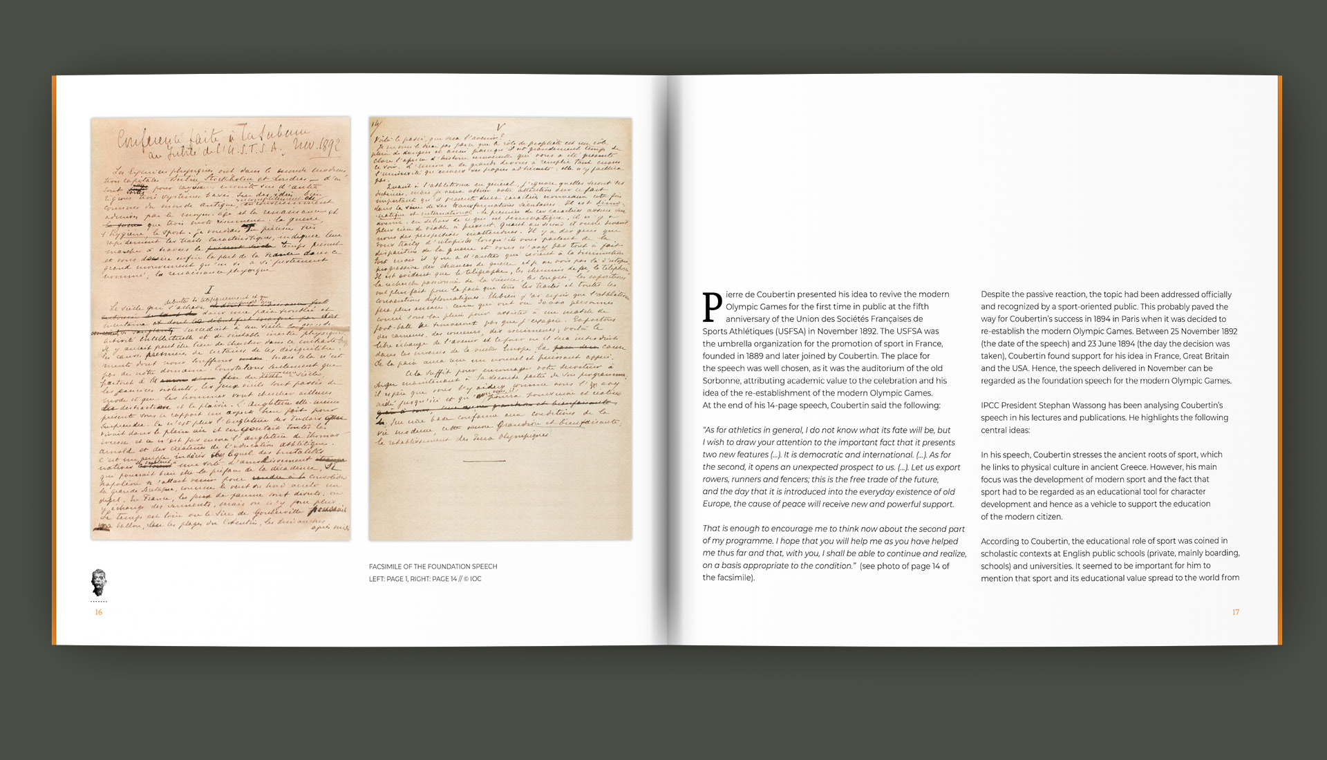 Ronny-Edelstein-Design-Portfolio-Comitee-International-Pierre-de-Coubertin-A-Worldwide-Network-Book-7