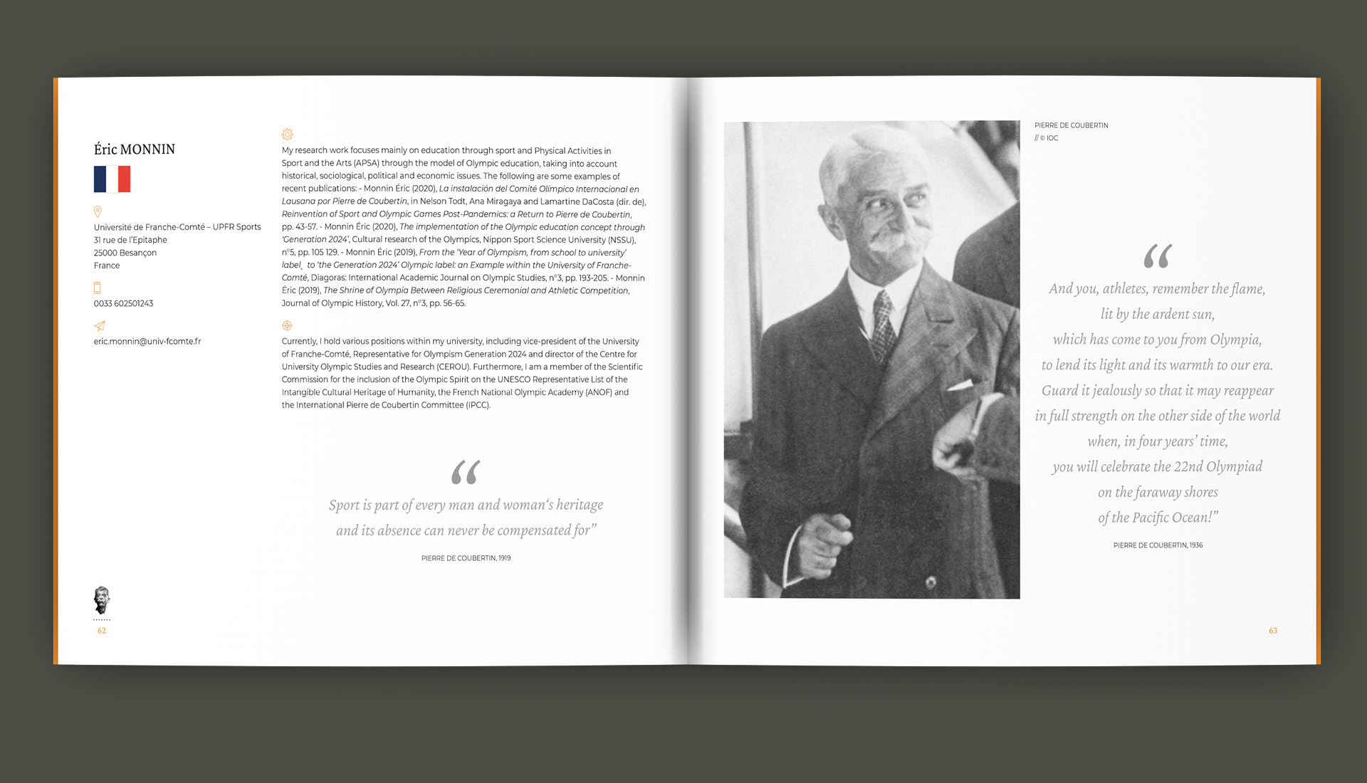 Ronny-Edelstein-Design-Portfolio-Comitee-International-Pierre-de-Coubertin-A-Worldwide-Network-Book-8